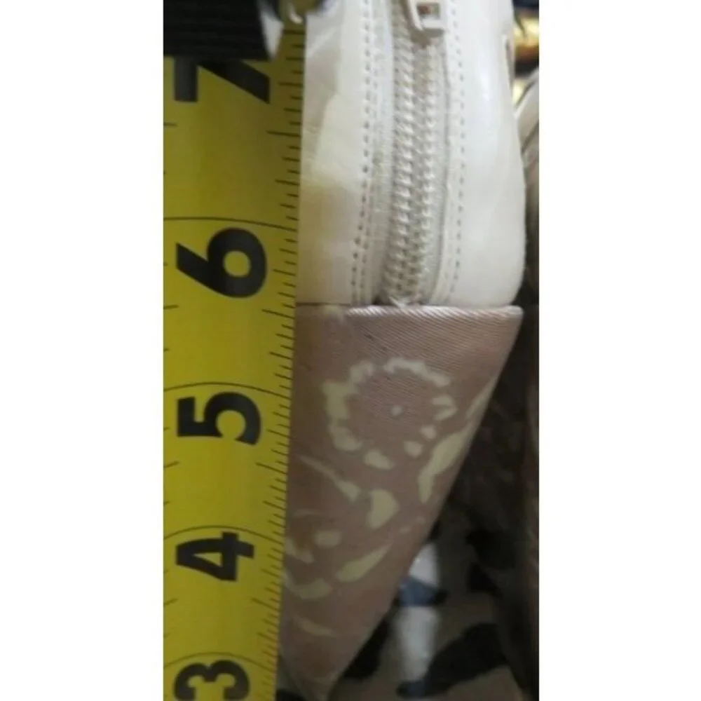 Nicholas Kirkwood Tan Nude Italian Leather & Floral Velvet Lace Platform Wedge 6